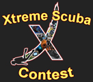 xtreme scuba contest button