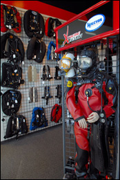 Xtreme Scuba Dive Shop sales floor